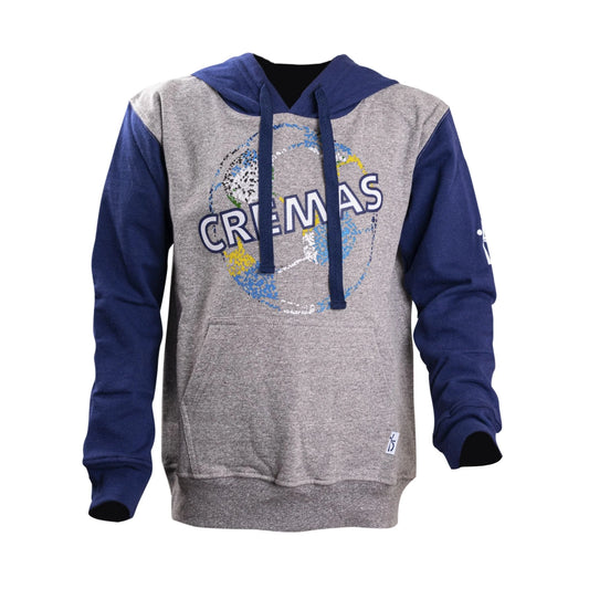 Hoodie Niño Gris "Pelota Puntillismo"